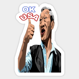 Ok USA Sticker